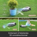 Cortacésped robótico DREAME A1 gris - Imagen 6