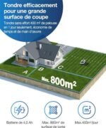 Robot cortacésped Ecovacs Goat G1-800G gris – MPB12 - Imagen 2