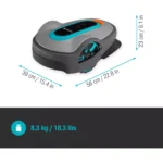 Cortacésped robótico Gardena Sileno Life 750 – 15101-20 - Imagen 2