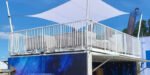 Contenedor expandible para eventos 2x20DV con terraza en la azotea - Imagen 7