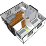 Contenedor móvil Tiny House Deluxe (5,8 x 6 m) – 2023 - Imagen 15