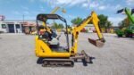 Miniexcavadora Bobcat E14 usada de 1,3 toneladas (2014) con 3 cucharones