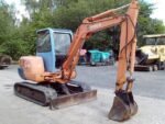 Miniexcavadora Hitachi EX 40 usada de 4,1 T (2000) con 3 cucharones