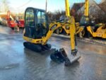 JCB 8016 CTS (2015) – Miniexcavadora de 1,5 T – 2487 horas – Mantenimiento completo