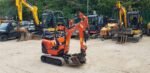 Kubota K008-3 usada (2021) – Miniexcavadora ultracompacta de 0,98 T – 700 horas – Excelente estado