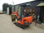 Miniexcavadora Kubota KX015-4 (2018) de 1,5 T usada, revisada, con 3 cucharones, 1394 horas - Imagen 5