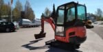 Miniexcavadora Kubota KX015-4 (2015) de 1,5 T usada, revisada, con 3 cucharones, 3880 horas - Imagen 9