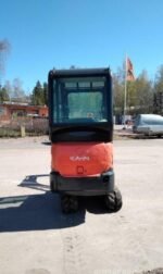 Miniexcavadora Kubota KX015-4 (2015) de 1,5 T usada, revisada, con 3 cucharones, 3880 horas - Imagen 19