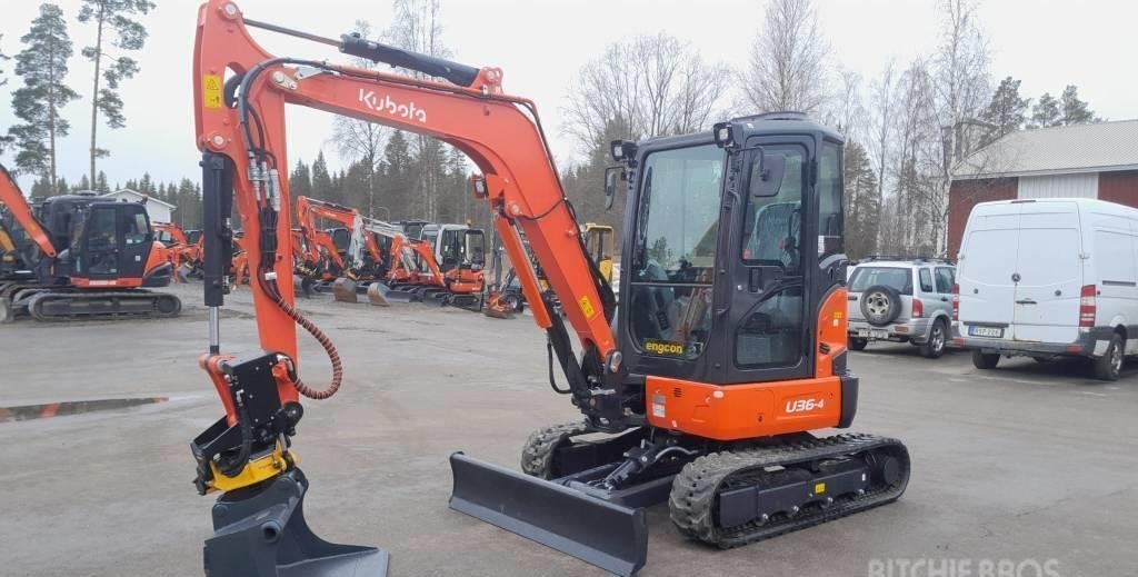 Kubota-U36-010 Kubota U36-4 (2022) – Miniexcavadora 3.6T – Como nueva con 13 horas de uso - Imagen 1