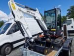 Bobcat E27Z (2023) – Miniexcavadora de 2,7 T – 1 hora – Con remolque ECIM de 3,5 T + martillo hidráulico Furukawa - Imagen 4