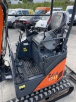 Miniexcavadora Hitachi ZX 17U-2 usada (2013) de 1,8 toneladas con motor Yanmar y 3 cucharones - Imagen 4