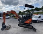 Miniexcavadora Hitachi ZX 17U-2 usada (2013) de 1,8 toneladas con motor Yanmar y 3 cucharones - Imagen 10