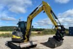 New Holland E50B SR mini-cuero (2012) – 5.1T + Remorque