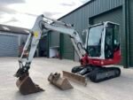 Takeuchi TB230 2020 – Miniexcavadora 2.9T con 2.049 horas, motor Yanmar de 18,2 kW - Imagen 2