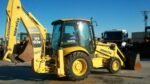 Komatsu WB93R-5E0 (2006): retroexcavadora de 8 toneladas, motor de 74 kW