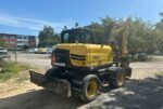 Excavadora de ruedas Yanmar B95W 2018 – 9,5 T – 6380 h – Rendimiento compacto - Imagen 4