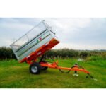 Remolque basculante Boxer HT12 hidráulico, 150×90 cm, laterales plegables - Imagen 12