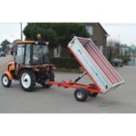 Remolque agrícola basculante para tractor compacto – Modelos HT15, HT25 - Imagen 3