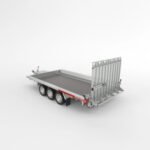 Remolque portamaquinaria Temared BUILDER-3 4018/3 S – 3,5 T – Peso bruto vehicular 3500 kg