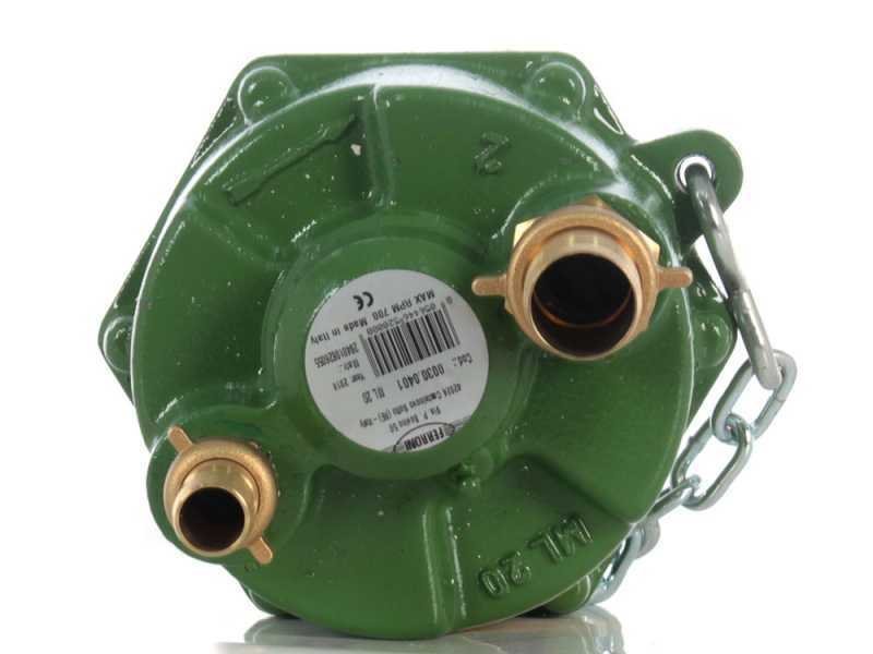 Bomba de agua para toma de fuerza del tractor Ferroni ML 20, conexión de 30-19 mm - Imagen 1