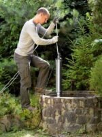 Bomba de pozo sumergible Einhell GC-DW 1000: bomba eléctrica de acero inoxidable para aguas limpias, 1000 W - Imagen 11