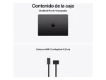 Apple MacBook Pro (2026) 14.2" Liquid Retina XDR, Chip M5 Pro Apple, CPU 15 núcleos, GPU 16 núcleos, 24GB RAM, 1TB SSD, Negro espacial, Sin cargador - Imagen 2