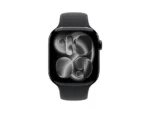 Apple Watch Series 11 (2025), GPS, 42 mm, Caja de aluminio Negro Azabache, Correa deportiva Negra, S/M, Calidad del sueño, 24h Autonomía - Imagen 3