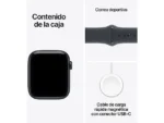 Apple Watch SE 3 (2025), GPS+CEL, 40 mm, Caja de aluminio Medianoche, Correa deportiva Medianoche, S/M, Calidad del sueño, Medición temperatura - Imagen 6