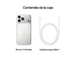 Apple iPhone 17 Pro Max, Plata, 256 GB, 5G, 6.3" OLED Super Retina XDR, Chip A19 Pro, iOS - Imagen 5