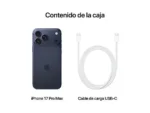 Apple iPhone 17 Pro Max, Azul oscuro, 256 GB, 5G, 6.9" OLED Super Retina XDR, Chip A19 Pro, iOS - Imagen 5